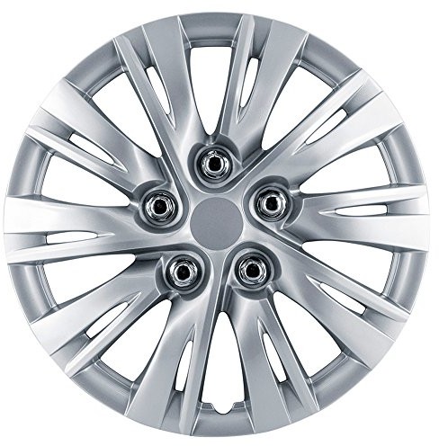 Autostyle Samochód Style kt1037  14silver zestaw ozdobne kołpaki na koła Ohio 14-cali srebrny KT1037-14Silver