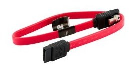 4World HDD Cable, SATA 3, 304.8 mm, catch, red 8531 (08531)