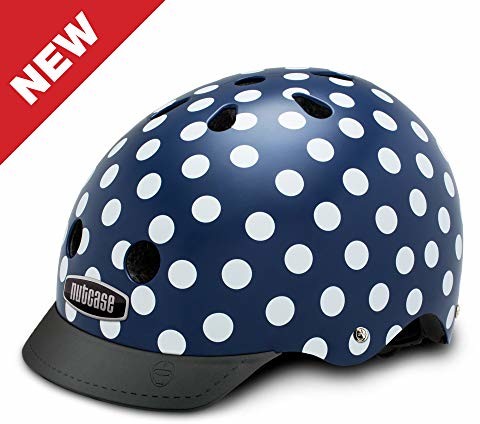 Nutcase nutcase Street granatowy (marynarski) Dots Multi Sport kask dla dzieci i dorosłych NC003.NAD.L_Multicolore_Taille : L