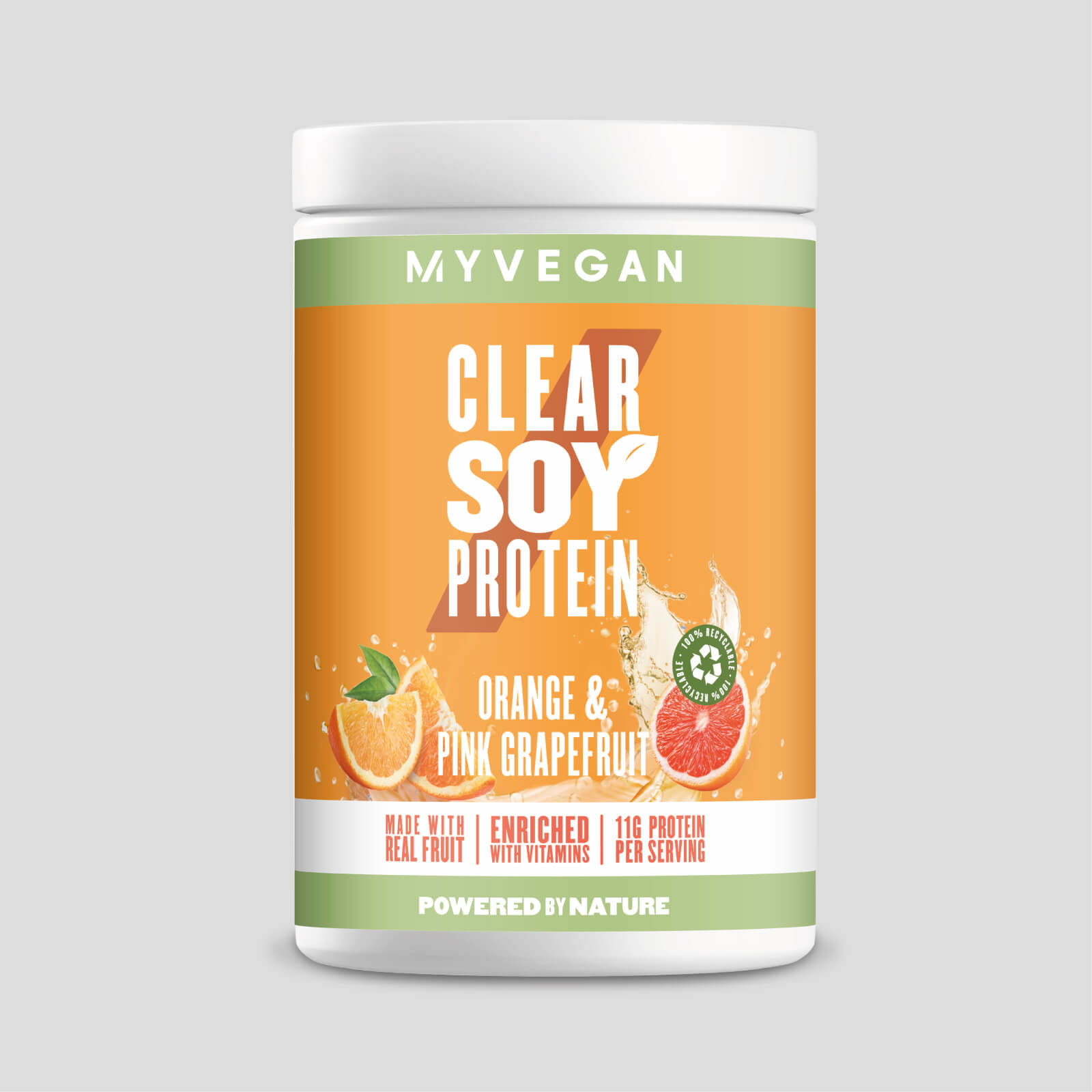 Myprotein Clear Soy Protein - 340g - Orange and Pink Grapefruit