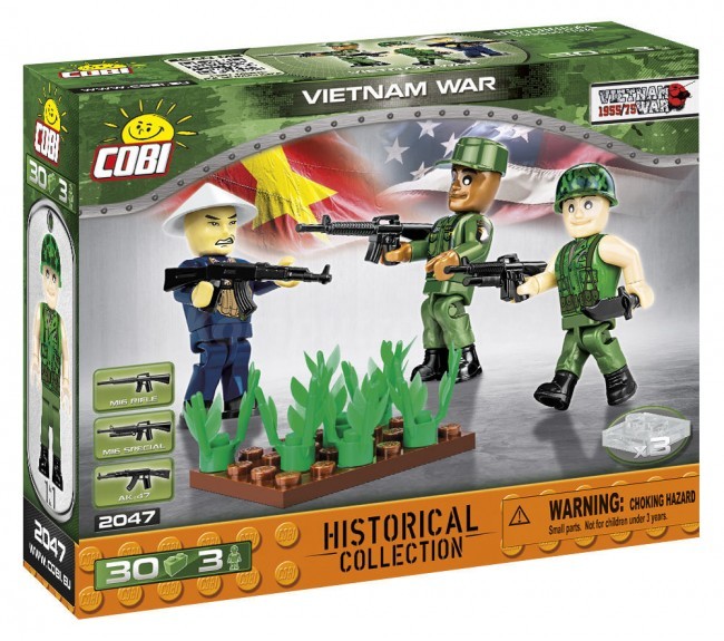 Cobi HC WWII 2047 Figurki Vietnam War 30KL/3Fig 2047
