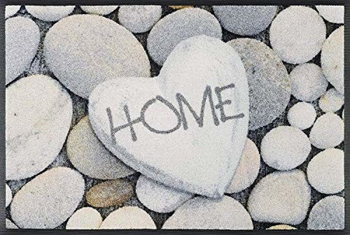 wash+dry Wycieraczka wash + dry Pebble Stones 50 x 75 cm zmywalna mata zatrzymująca brud (020021)