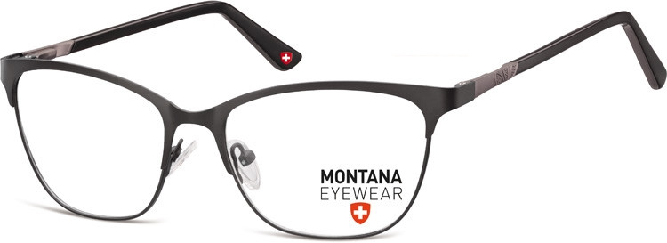 Montana Oprawki Kocie optyczne MM606 czarno-grafitowe MM606
