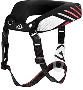 Acerbis 0017194.323 obroża stabilizująca dla młodzieży, czarny/czerwony 0017194.323