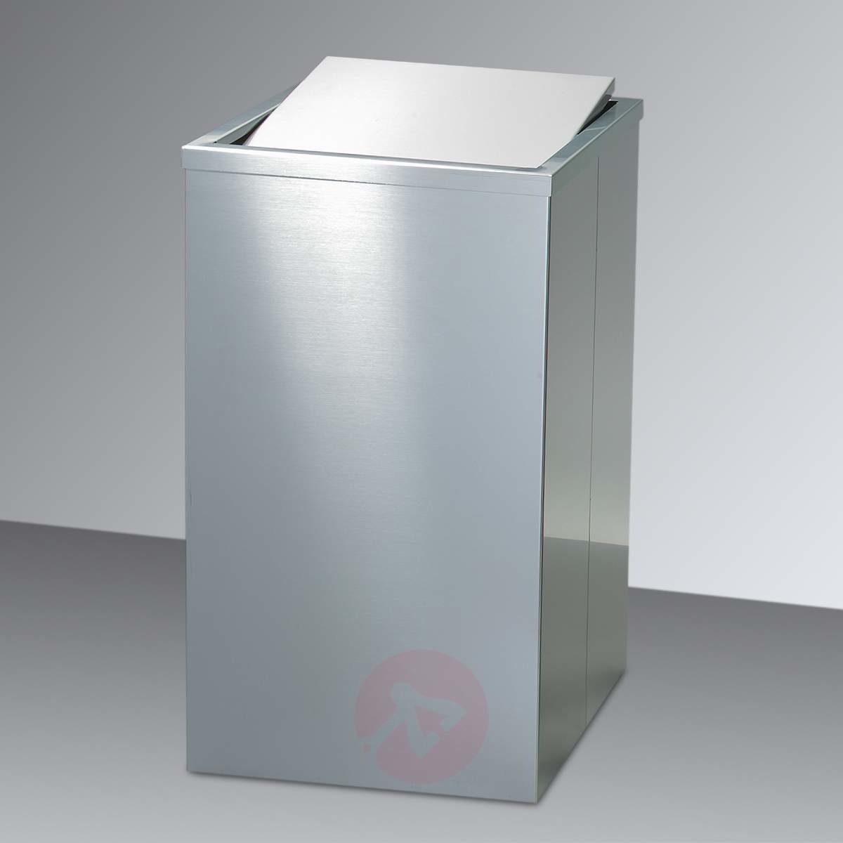 Decor Walther Kwadratowy kosz na bieliznę AYA matowa stal