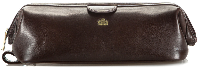 Wittchen Arizona kosmetyczka ciemna brązowa 10-3-001-4