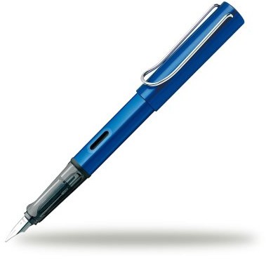 Lamy AL-star FH20320 pióro wieczne, korpus, stalówka B, model 028, niebieskie (oceanblue)