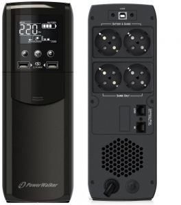 PowerWalker Zasilacz UPS awaryjny 1500VA/900W VI 1500 CSW DYSTRYBUTOR CZAT NA ŻYWO 10121114