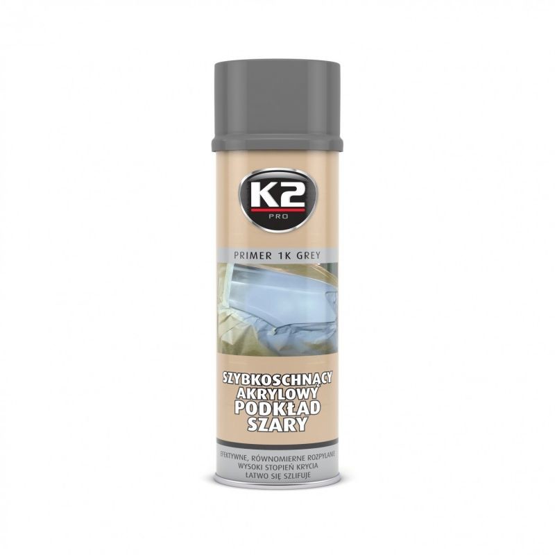 K2 SZYBKOSCHNĄCY AKRYLOWY PODKŁAD SZARY 500 ML L348