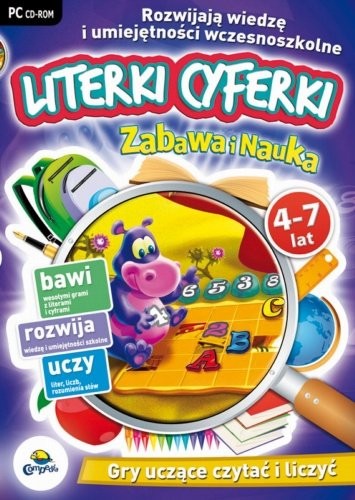 PWN Zabawa i Nauka - Literki i Cyferki