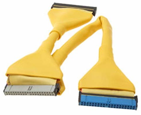 PremiumCord okrągły kabel do dysków twardych z 80 przewodami ATA133, 3, 60 cm