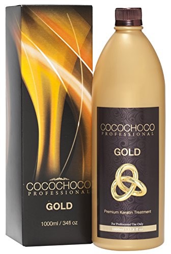 Cocochoco Professional COCO Choco Professional  złota 1000 ML płyn with 24 K złota  New improved Formula by Coco Choco