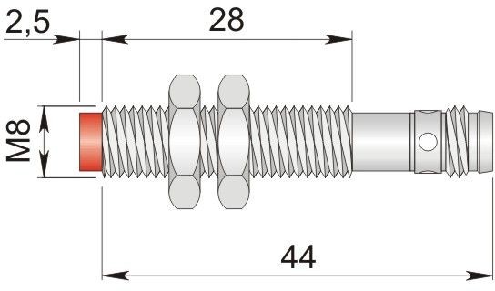 ORNO indukcyjny 8 mm SI8-NE2 H1 I08000111