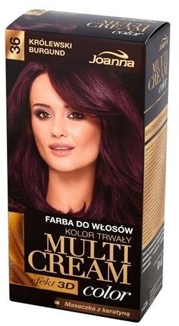 Joanna Multi Cream Color farba do włosów 36 Królewski Burgund 62363-uniw