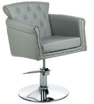 Barbiero Fotel fryzjerski ALBERTO BH-8038 jasny szary BH-8038/188