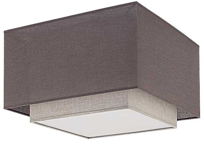 Duolla Plafon FORTE 3xE27/40W/230V brązowy