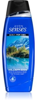 Avon Senses Wilderness żel i szampon pod prysznic 2 w 1 500ml