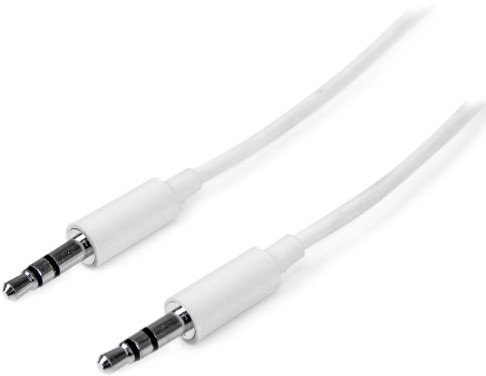 StarTech Kabel SLIM 3.5MM STEREO AUDIO CABLE - MU1MMMSWH