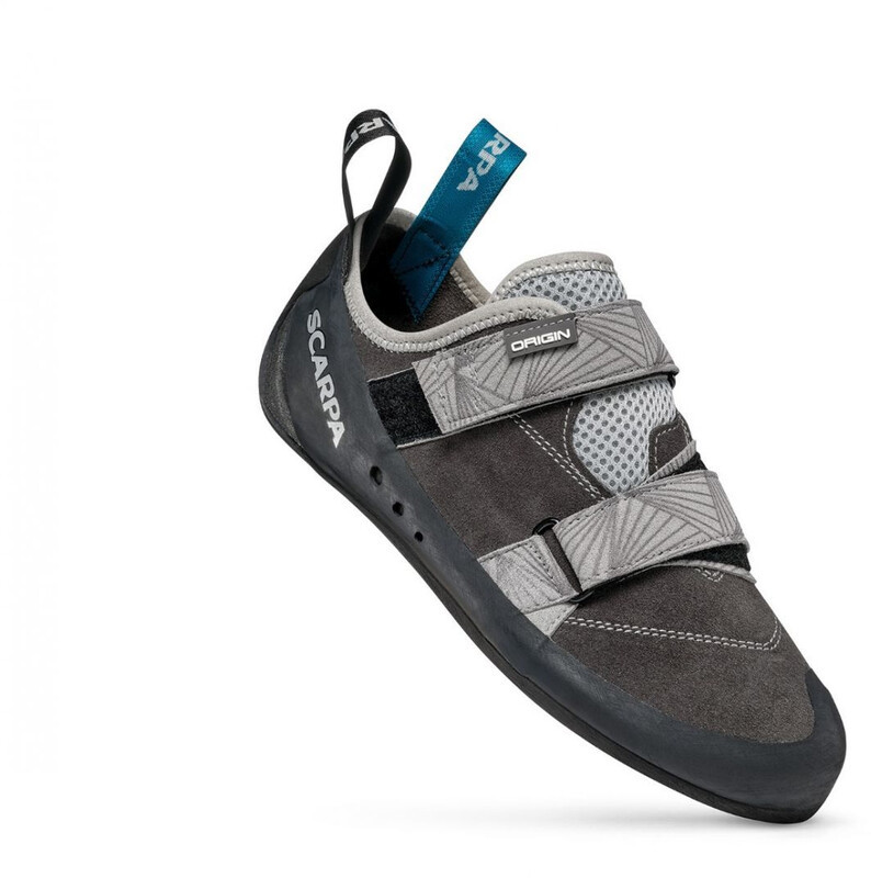 Scarpa Origin Buty wspinaczkowe, covey/black EU 40,5 2021 Buty wspinaczkowe na rzepy 70062-M-179-40,5