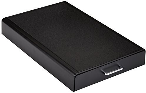 AmazonBasics pojemnik z szufladą, do przechowywania kapsułek Nespresso, pojemność: 50 kapsułek DHCD002