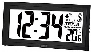 La Crosse ZEGAR DCF Z KALENDARZEM, POMIAREM TEMPERATURY I ALARMEM WS8010
