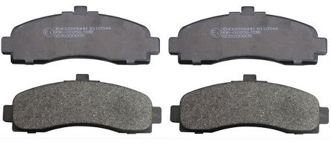 DENCKERMANN Zestaw klocków hamulcowych, hamulce tarczowe B110544