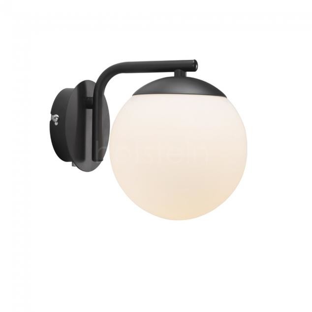 Nordlux Oświetlenie GRANT Lampa ścienna Czarny, 1-punktowy 47091003