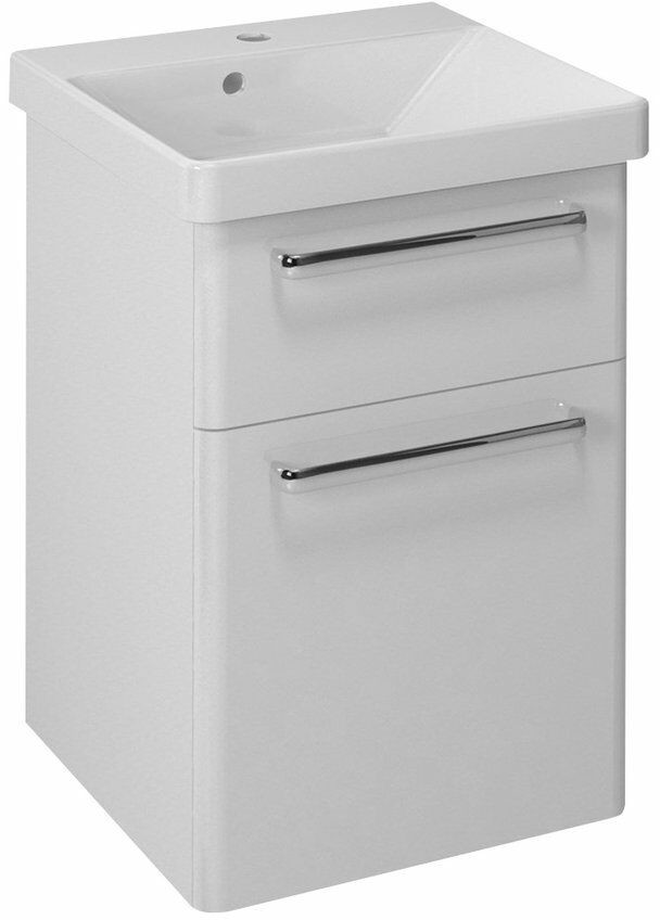 Sapho THEIA szafka umywalkowa 46,4x70x44,2cm 2 szuflady biała TH050) TH050-3030