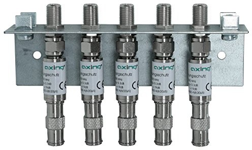 Axing qew kąt (jednoszeregowych złącz, ochrona przeciwprzepięciowa uziemienia, 4-fach) QEW 5-10