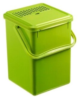 Rotho Wiadro do kompostu z filtrem 8 L BIO jasny zielony 1779905519