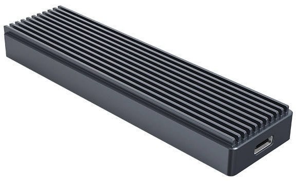 ORICO Obudowa dysku SDD M.2 NVME, USB-C 3.1 Gen.2, 10Gbps (szara) 029337