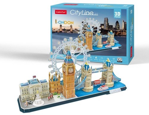 Cubicfun Puzzle 3D City Line London 107