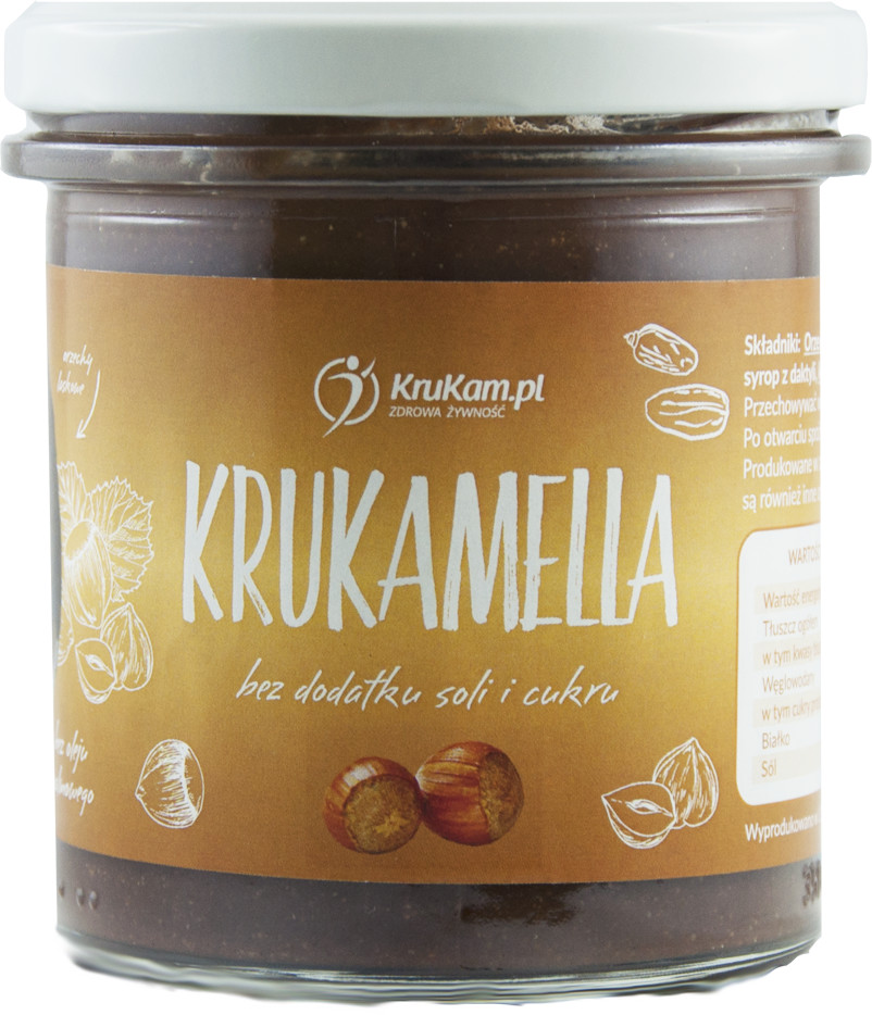 KruKam Krukamella Pasta orzechowa 300g