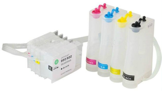 HP CISS stałe zasilanie do 655 Deskjet Ink Adv. 3525/4615/4625/5525/6525+tusz 450ml catalog96615