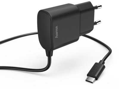 Hama Ładowarka sieciowa USB-C 2.4A Czarny 183242+ 40 zł na dzień dobry w Klubie MediaMarkt ! 183242