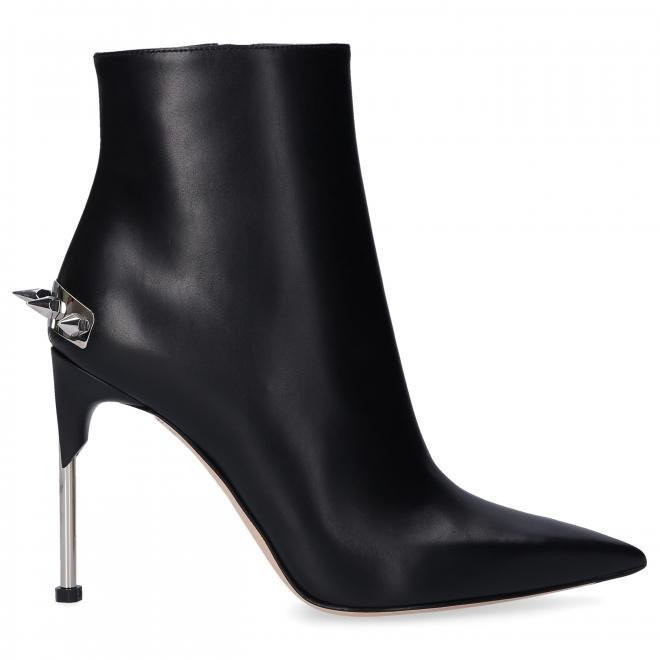 Alexander McQueen Alexander McQueen Botki czarne H. BOOT
