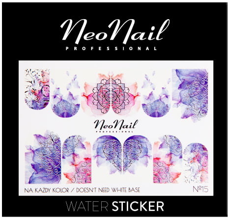 Neonail Naklejki Wodne-15