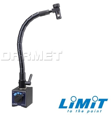 LIMIT Statyw magnetyczny z giętkim ramieniem, wys. 330MM, podstawa 50 x 55 x 58MM - (6020-0201) LIM_60200201
