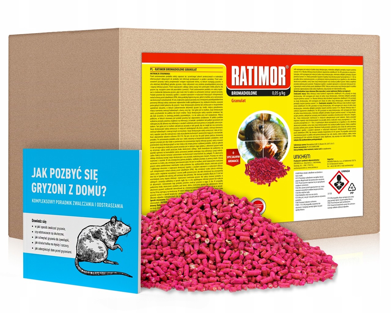 10KG Trutka Granulat Trucizna Na Szczury Myszy