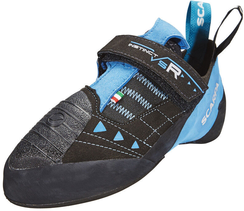 Scarpa Instinct VSR Buty, black/azure EU 40,5 2020 Buty wspinaczkowe na rzepy 70015-40,5-black/azure