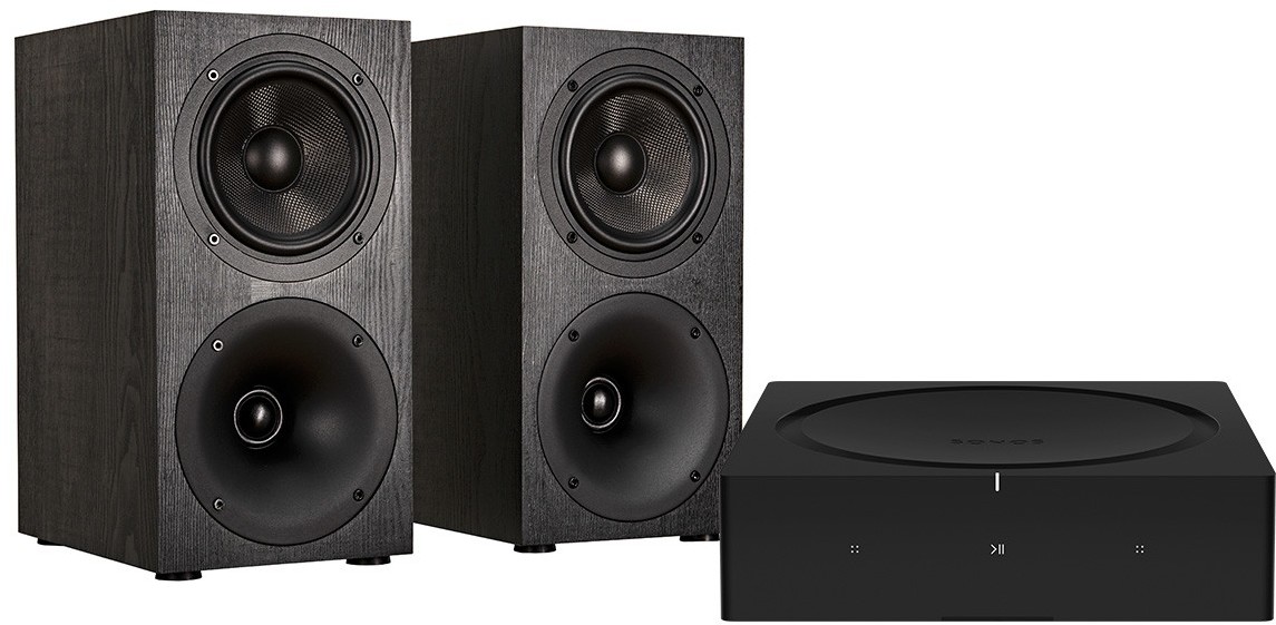 SONOS Zestaw stereo STUDIO 3 + AMP Kolor Czarny