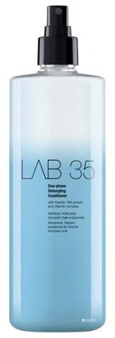Kallos LAB 35 Duo-Phase Detangling Conditioner dwufazowy wygładzający i ułatwiający czesanie spray do włosów 500ml 48180-uniw