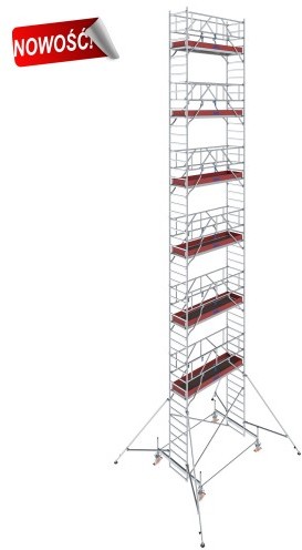 Krause Rusztowanie - STABILO 100 2,5 x 0,75m, wys.rob. 14,50m (774118)