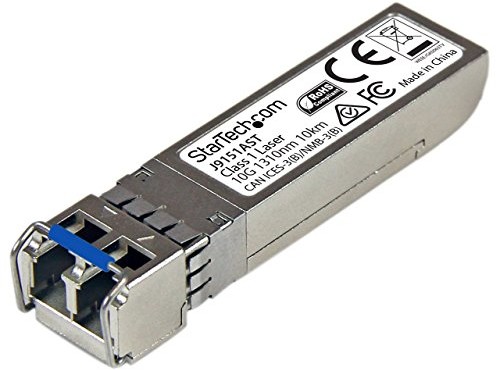 StarTech . com 10 Gigabit Adapter SFP + TRANSCEIVER Module  kompatybilny z HP J9151 A  SM LC z DDM  10 km  10 GBASE-LR J9151A