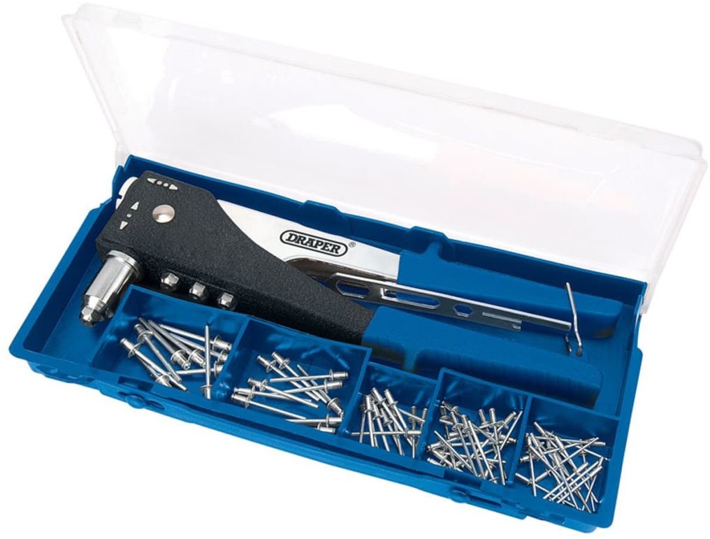 DRAPER Tools Nitownica dwupołożeniowa, niebieska, 27848 Tools