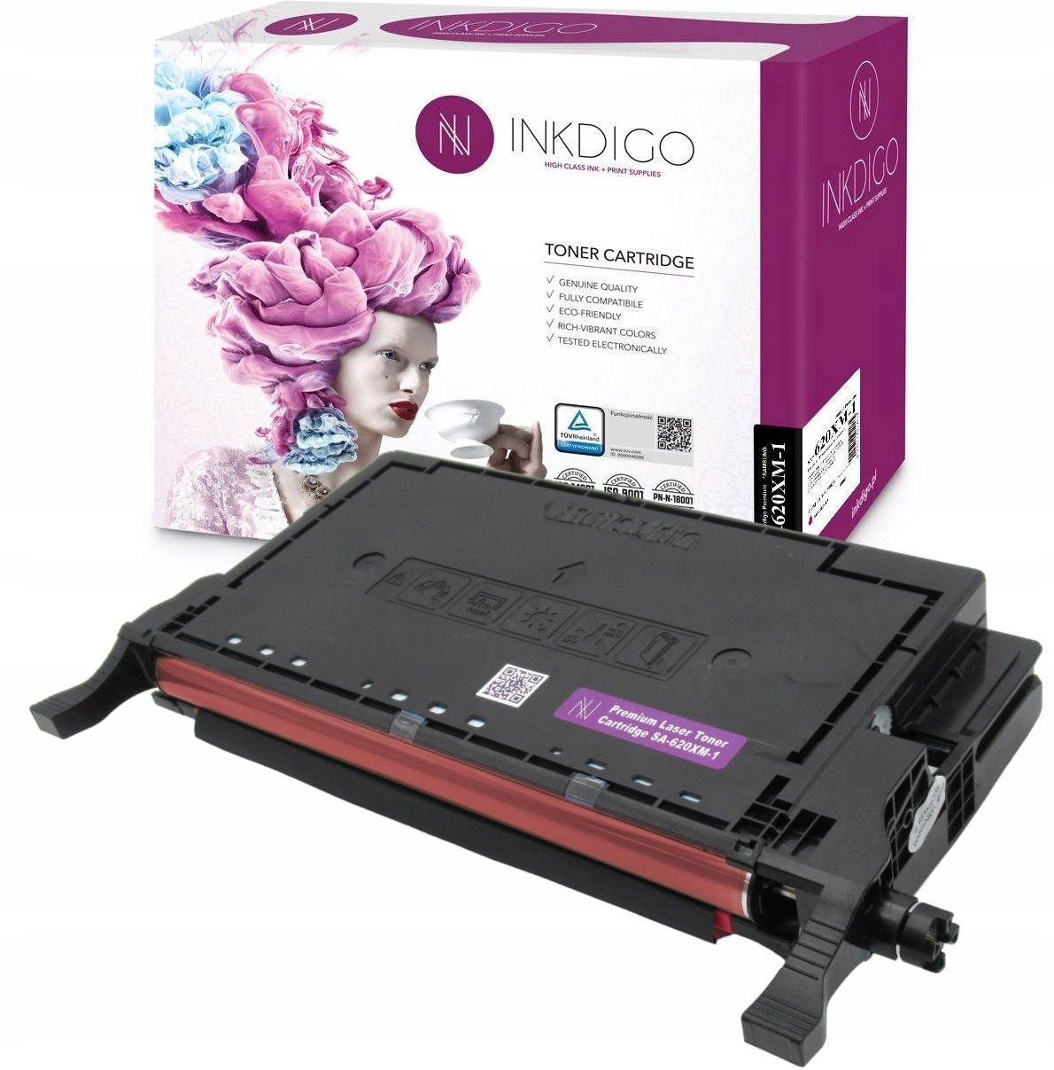Toner do drukarki Samsung CLP-620 CLP-670 Magenta