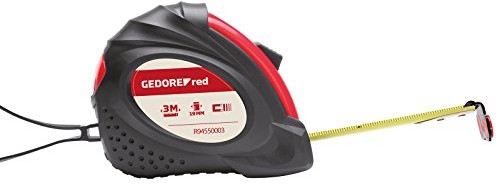 Gedore czerwony wymiar taśmy rolkowej długość 3 m
