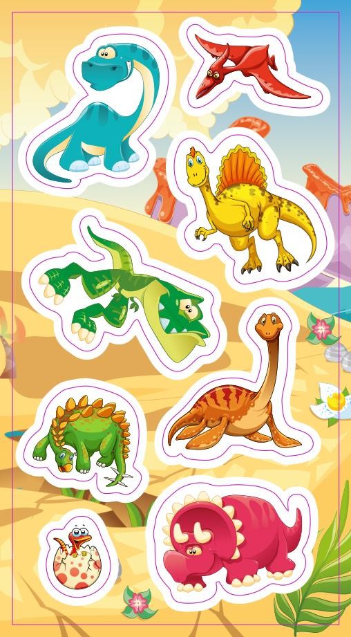 Ranok-Creative Naklejki Dinozaury