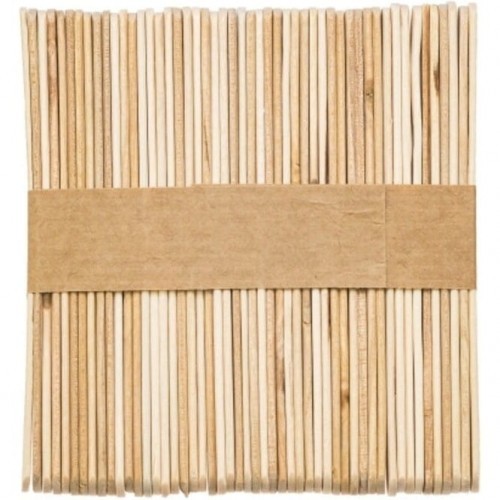 Amos Patyczki kreatywne drewniane 140mm jumbo naturalne(50szt.)PND140 BREWIS