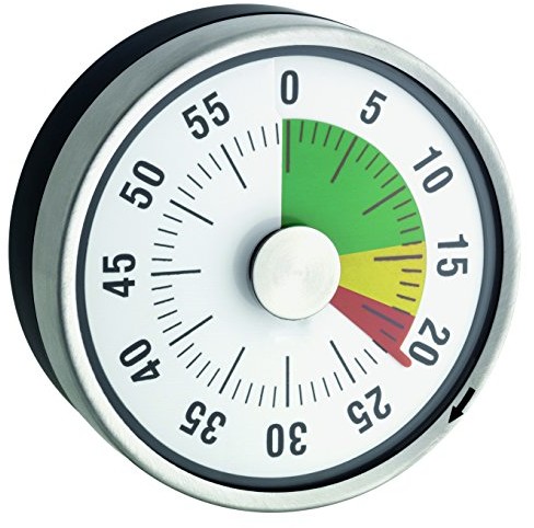 TimeTex timetex Compact czas trwania-Zegar z tarczą na magnes i sygnalizator świetlny 4055218619670